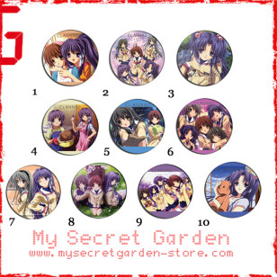 Clannad ( Kuranado ) クラナド Anime Pinback Button Badge Set 1a or 1b ( or Hair Ties / 4.4 cm Badge / Magnet / Keychain Set )